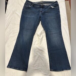 Old Navy Dark Blue Flare Jeans